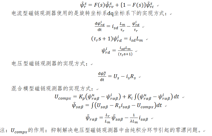 基于混合模型磁链观测器的异步电机矢量控制的学习w3.jpg