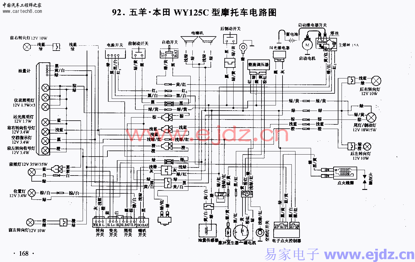 092五羊本田WY125C摩托车电路图.gif